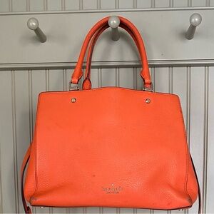 Kate Spade  Orange Satchel